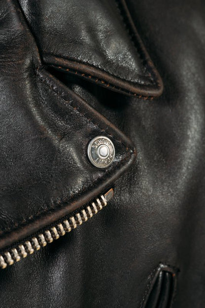 Schott P50VN men's hand vintaged cowhide Perfecto jacket