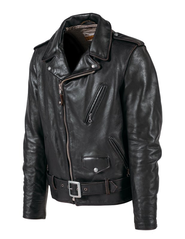 Schott P50VN men's hand vintaged cowhide Perfecto jacket