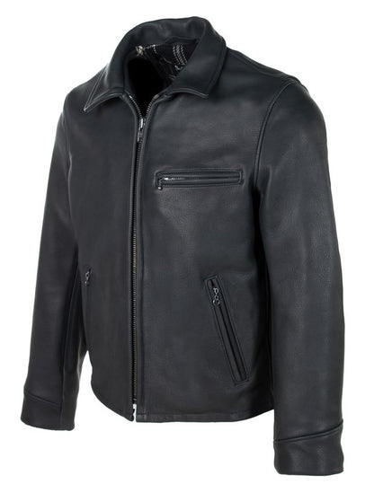 Schott P693 Men's Horween Deer-Touch Cowhide Rider Jacket - Dudes Boutique