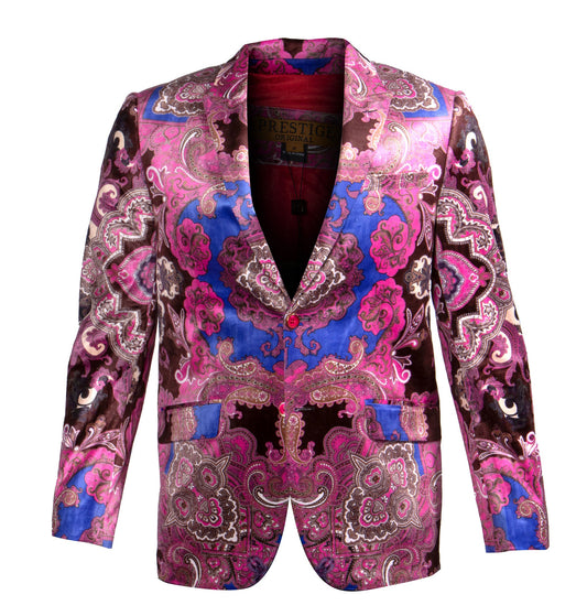 Prestige PBZ-100 Fushsia Velour Blazer