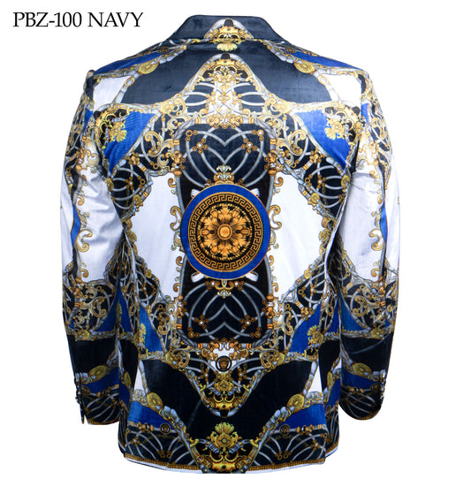 Prestige PBZ-100 Navy Velour Blazer