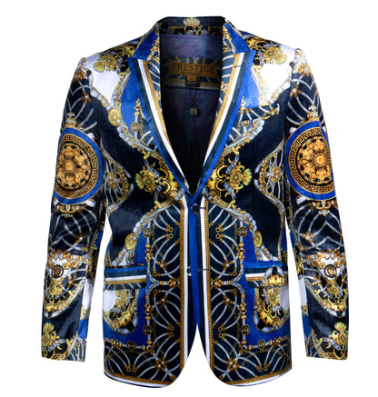 Prestige PBZ-100 Navy Velour Blazer