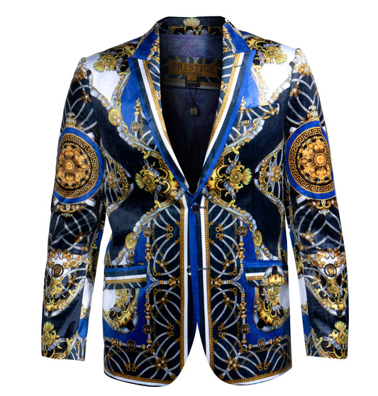 Prestige PBZ-100 Navy Velour Blazer