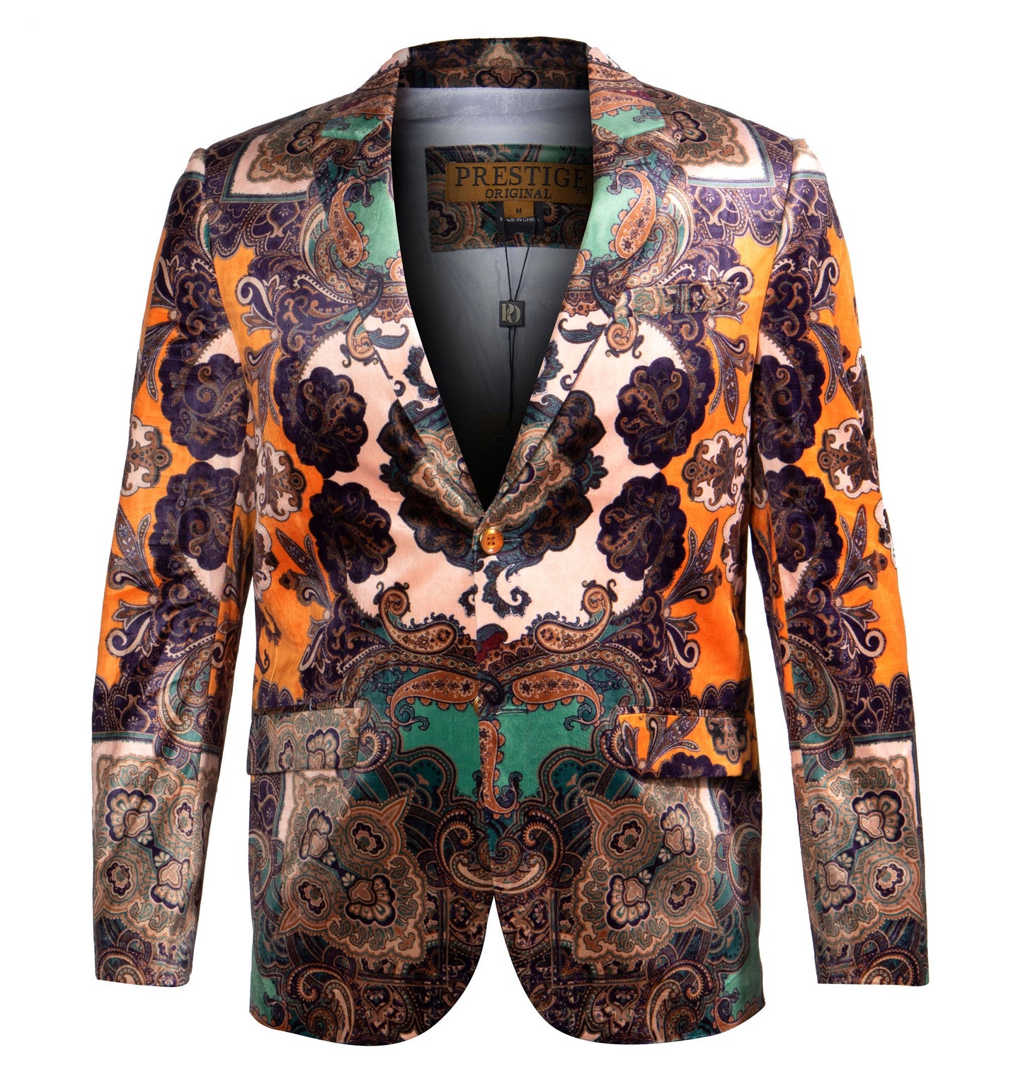 Prestige PBZ-100 Orange Velour Blazer