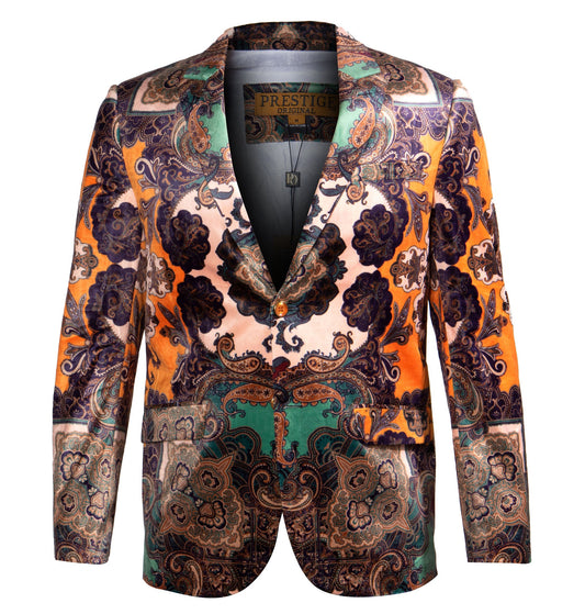 Prestige PBZ-100 Orange Velour Blazer