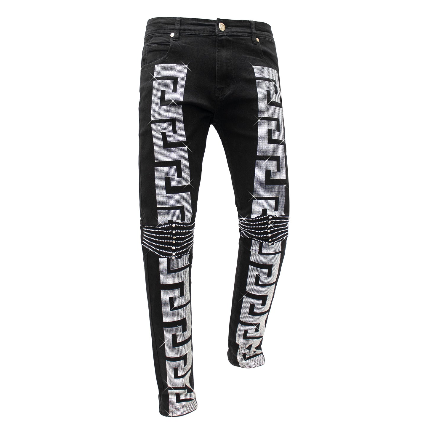 Denim Deluxe - Century Penthouse BLACK/SILVER - Dudes Boutique