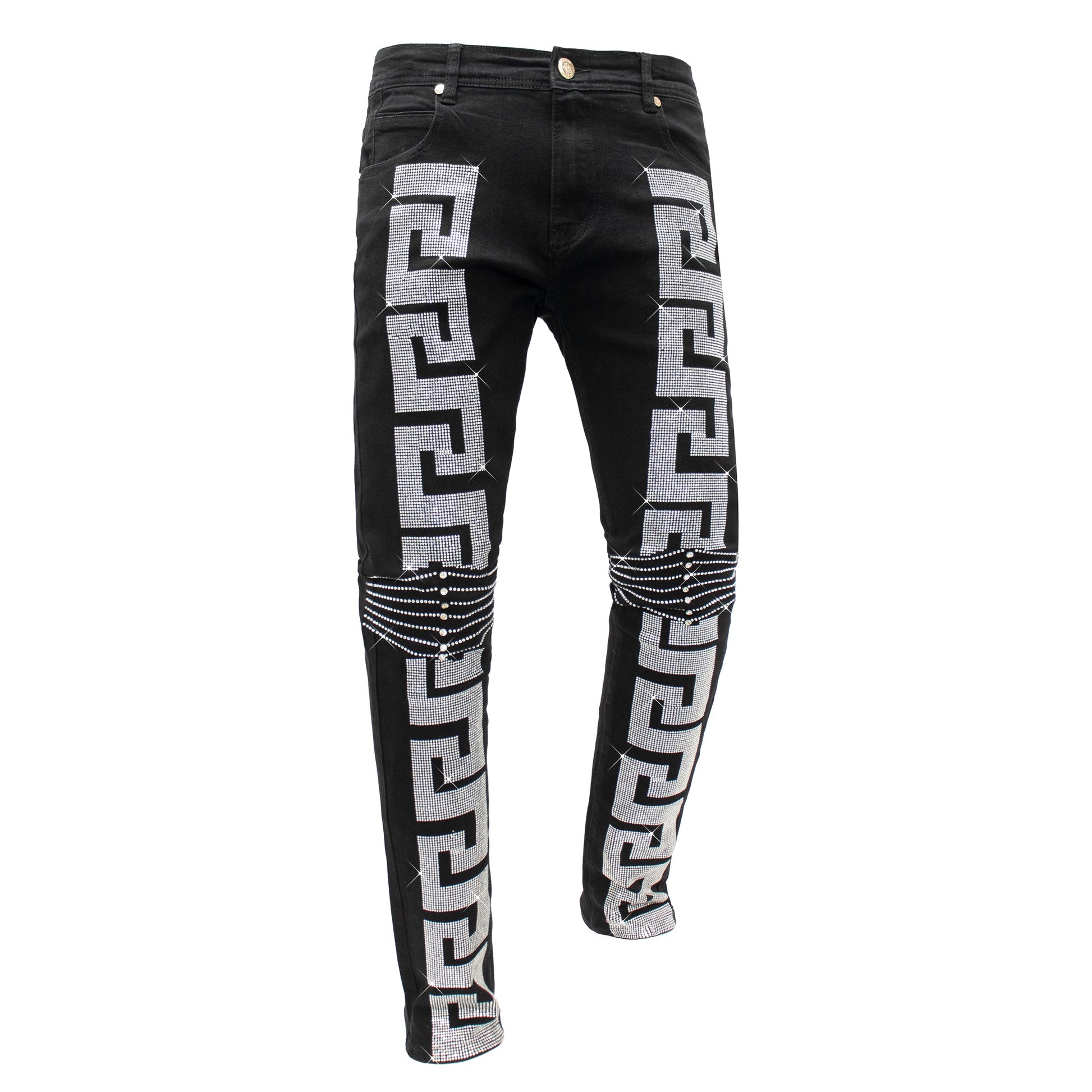 Denim Deluxe - Century Penthouse BLACK/SILVER - Dudes Boutique