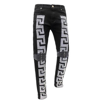 Denim Deluxe - Century Penthouse BLACK/SILVER - Dudes Boutique