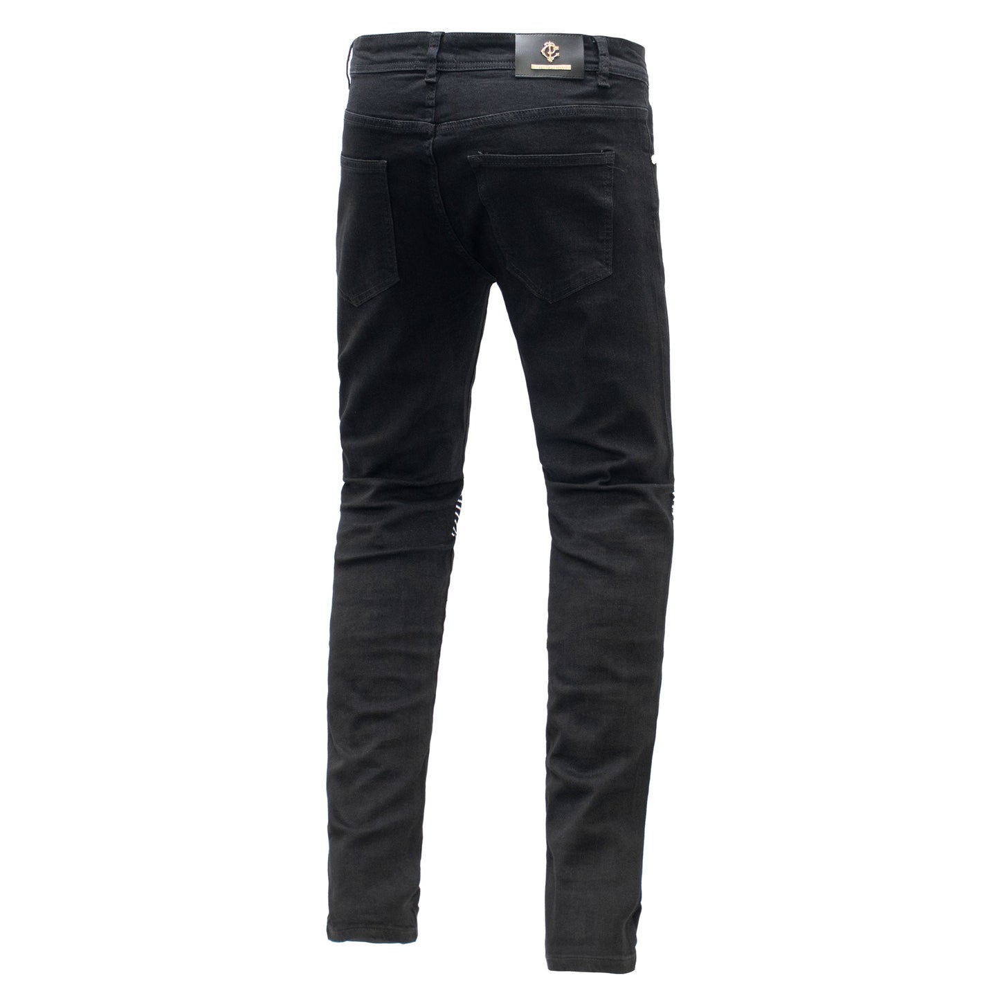 Denim Deluxe Jeans - Century Penthouse BLACK/SILVER