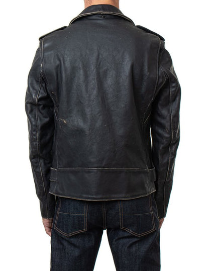 Schott PER70 Men's Vintaged Fitted Motorcycle Jacket - Dudes Boutique