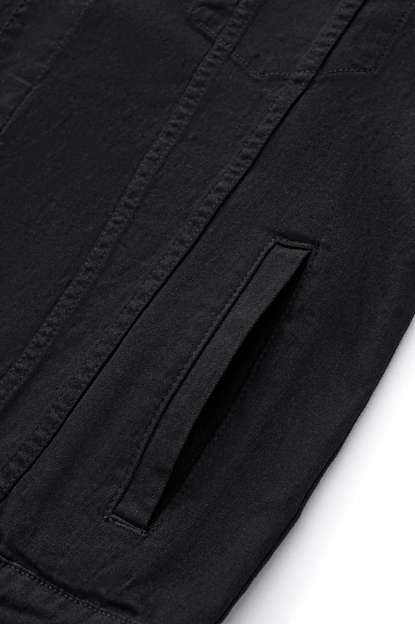 Eminence Paisley Denim Jkt – Century Penthouse BLACK