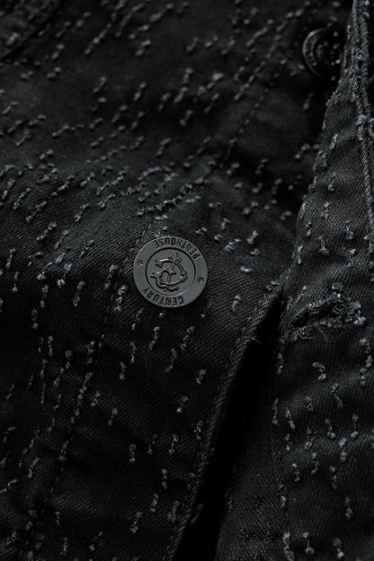 Sanctum Cross Denim Jkt – Century Penthouse BLACK/BLACK