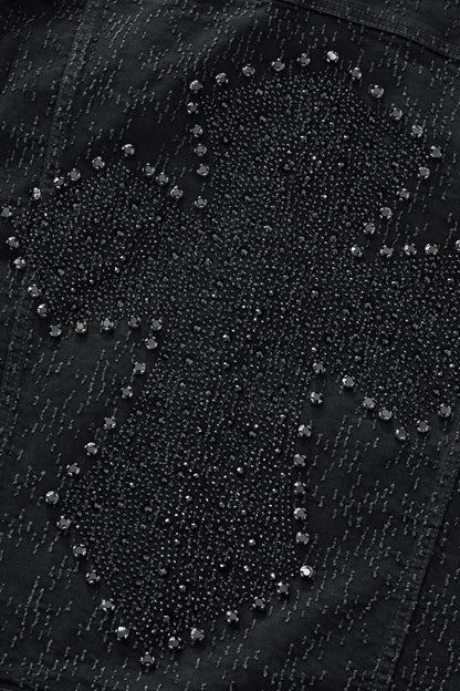 Sanctum Cross Denim Jkt – Century Penthouse BLACK/BLACK