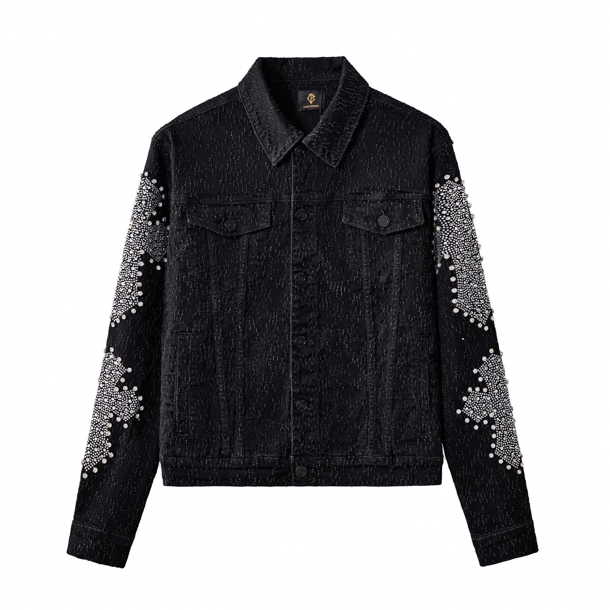 Sanctum Cross Denim Jkt – Century Penthouse BLACK/SILVER