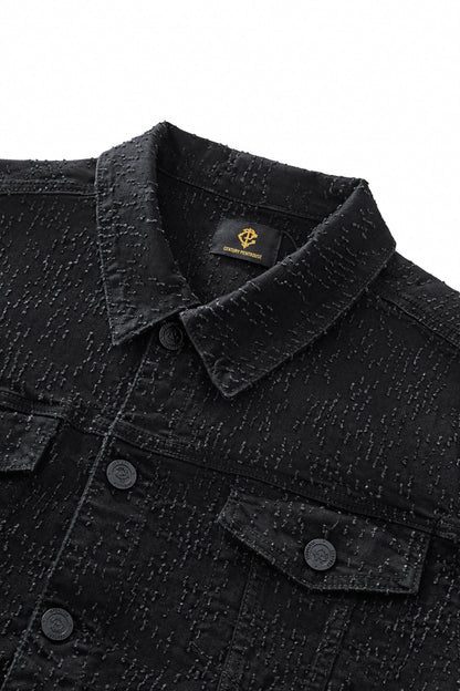 Sanctum Cross Denim Jkt – Century Penthouse BLACK/SILVER