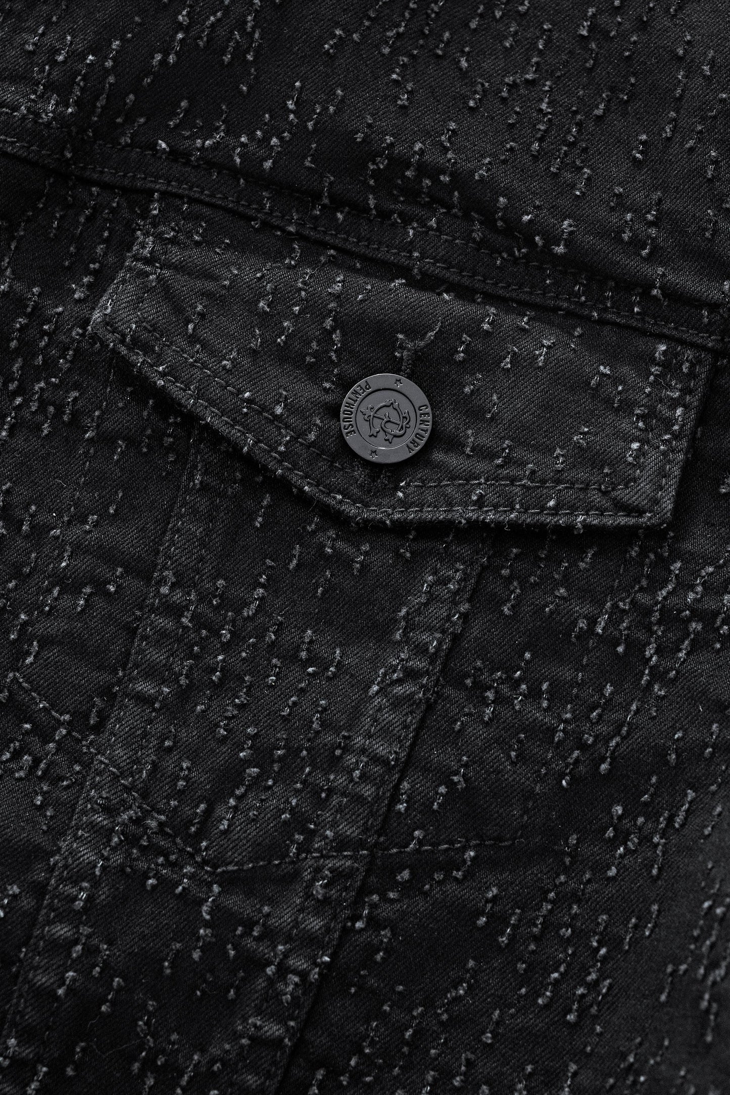 Sanctum Cross Denim Jkt – Century Penthouse BLACK/SILVER