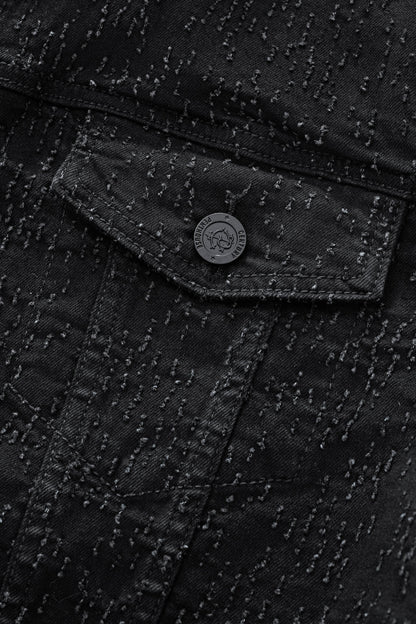 Sanctum Cross Denim Jkt – Century Penthouse BLACK/SILVER