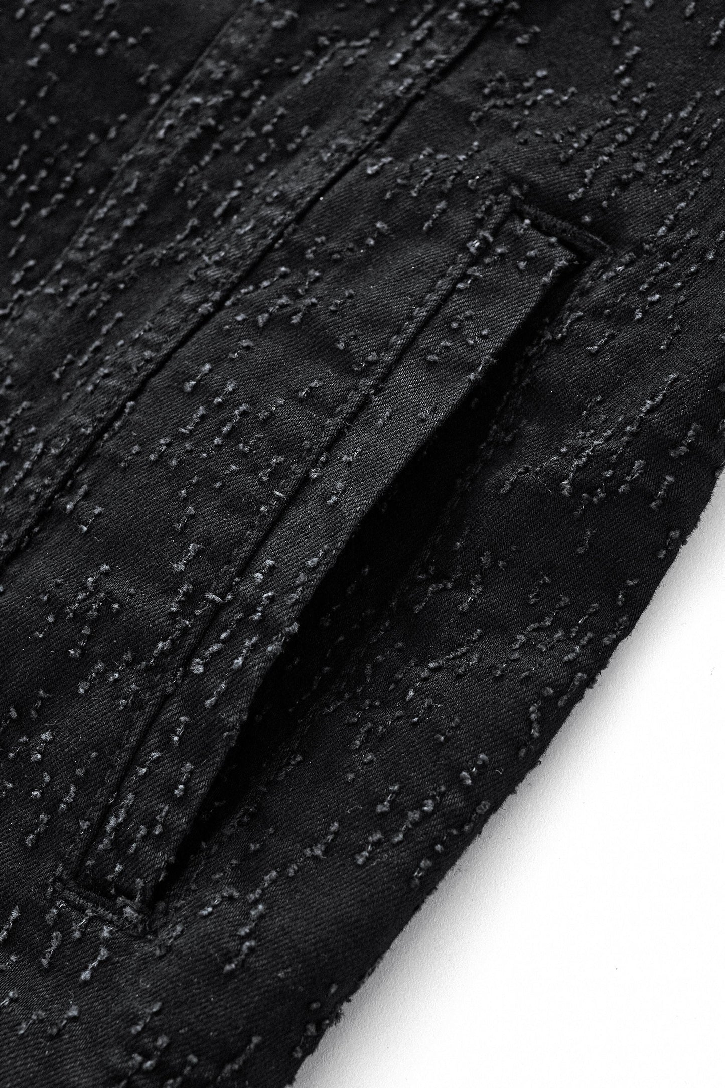 Sanctum Cross Denim Jkt – Century Penthouse BLACK/SILVER