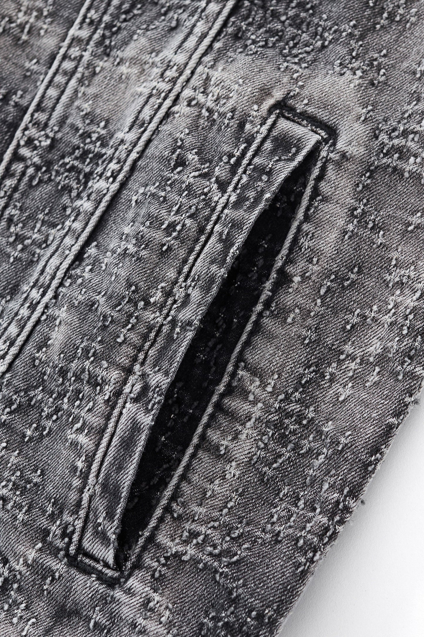 Sanctum Cross Denim Jkt – Century Penthouse GREY