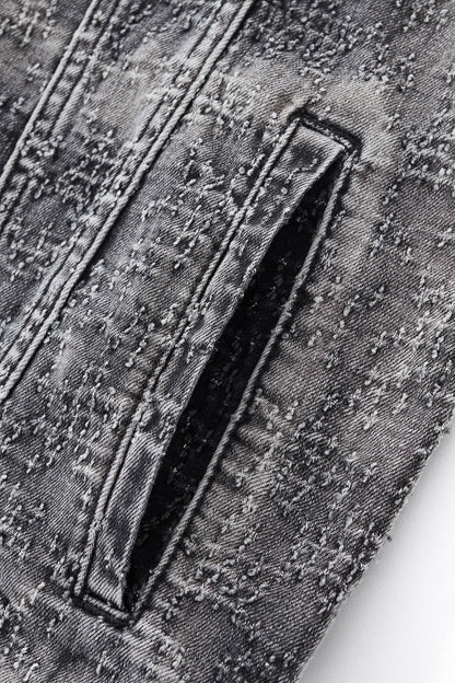 Sanctum Cross Denim Jkt – Century Penthouse GREY