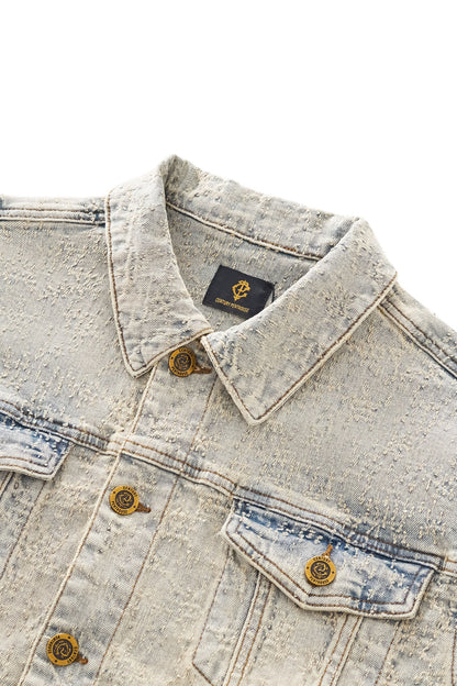 Sanctum Cross Denim Jkt – Century Penthouse TAN