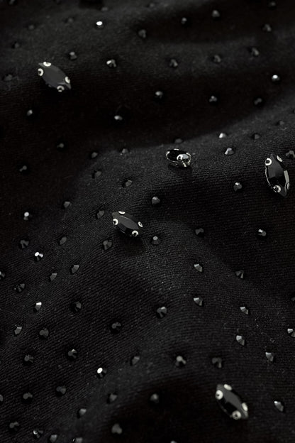 Celestial Stud Denim Jkt – Century Penthouse BLACK