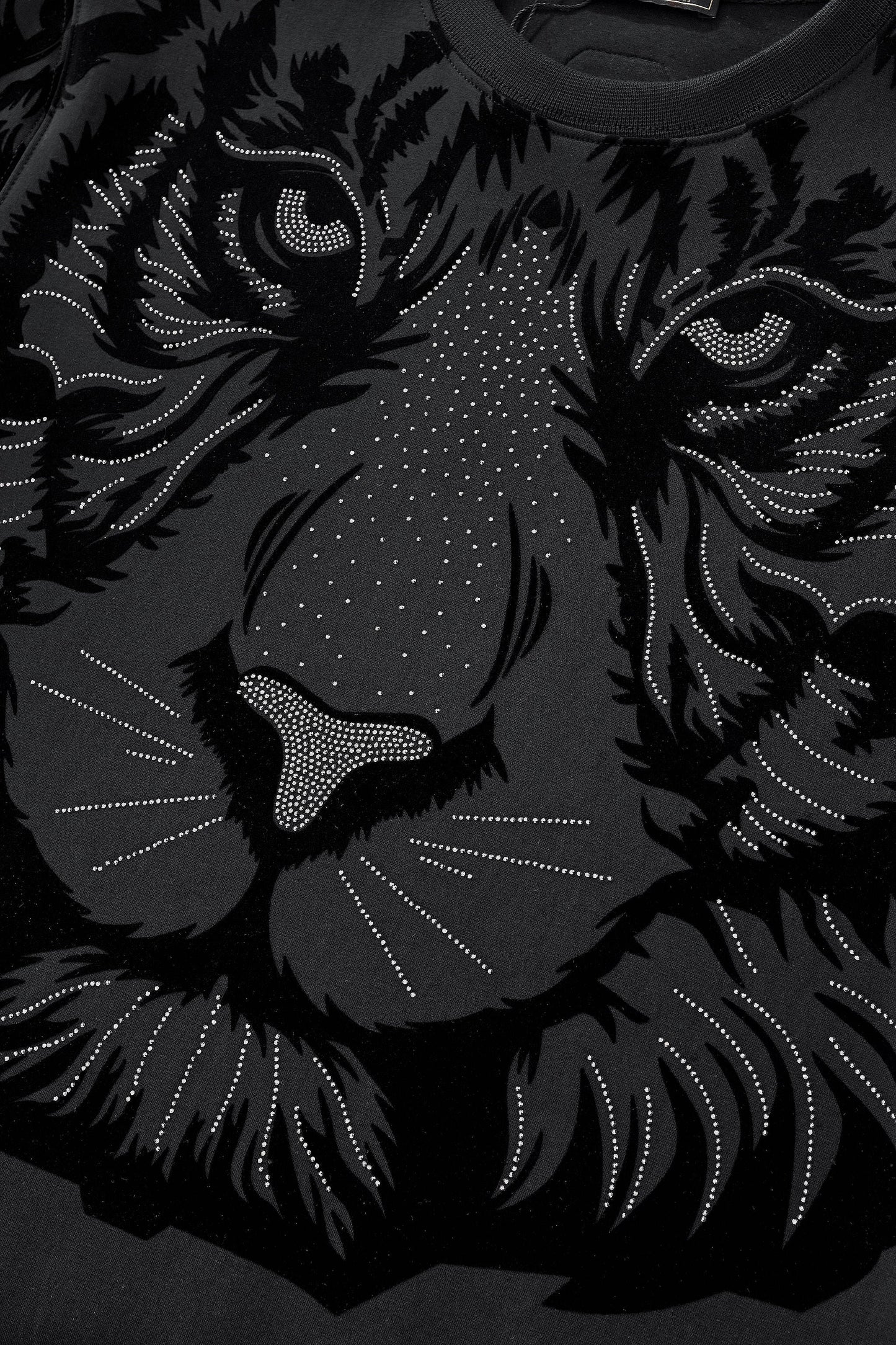 Barocco Midnight Roar sweatshirt BLACK