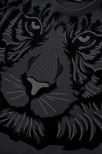 Barocco Midnight Roar sweatshirt BLACK