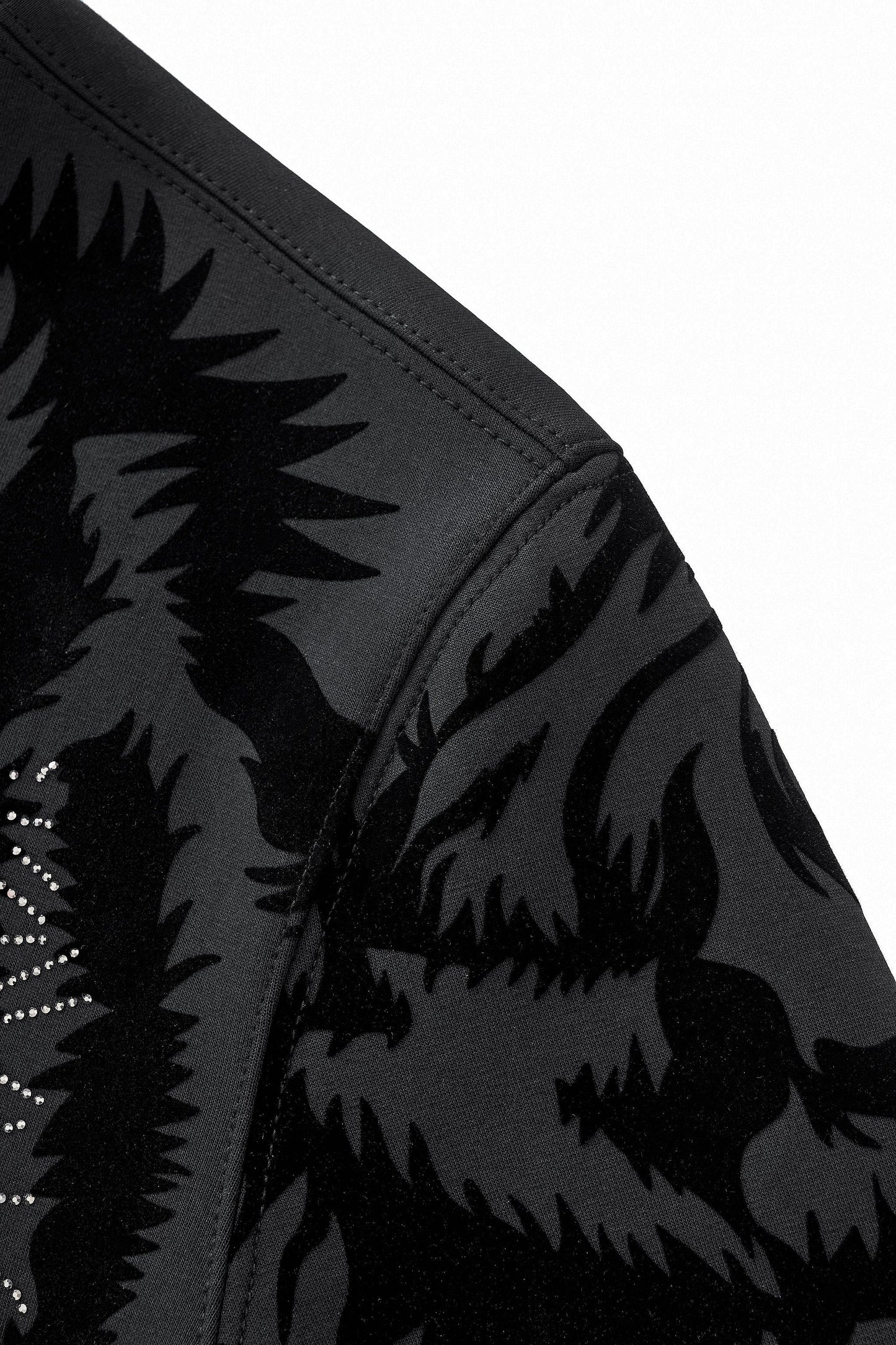 Barocco Midnight Roar sweatshirt BLACK