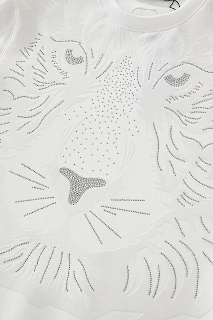 Midnight Roar sweatshirt WHITE