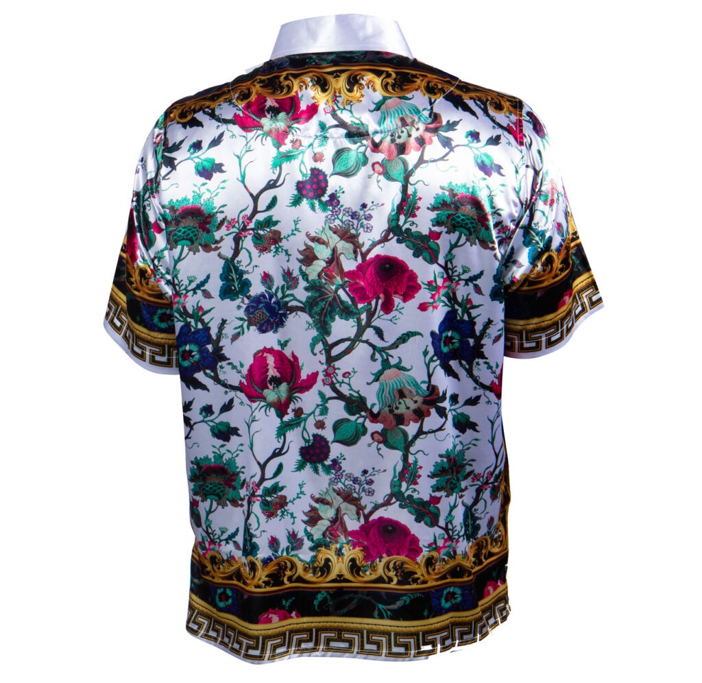 Prestige Tree Of Life Royal Button Up Shirt - Dudes Boutique