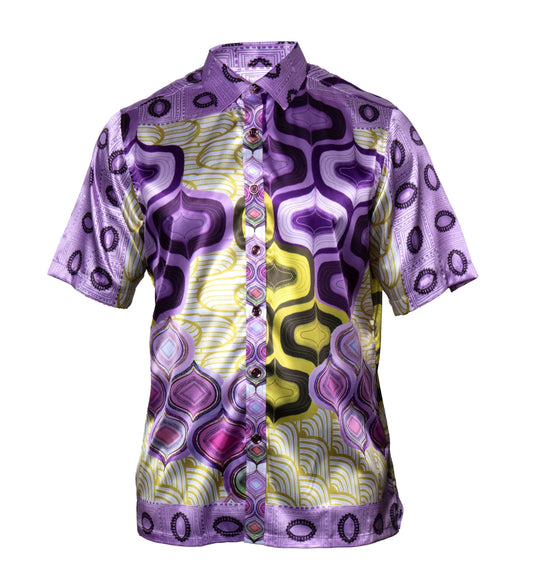 Prestige PR-620 Purple Dress Shirt