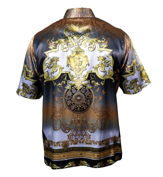 Prestige PR-626 Black Dress Shirt