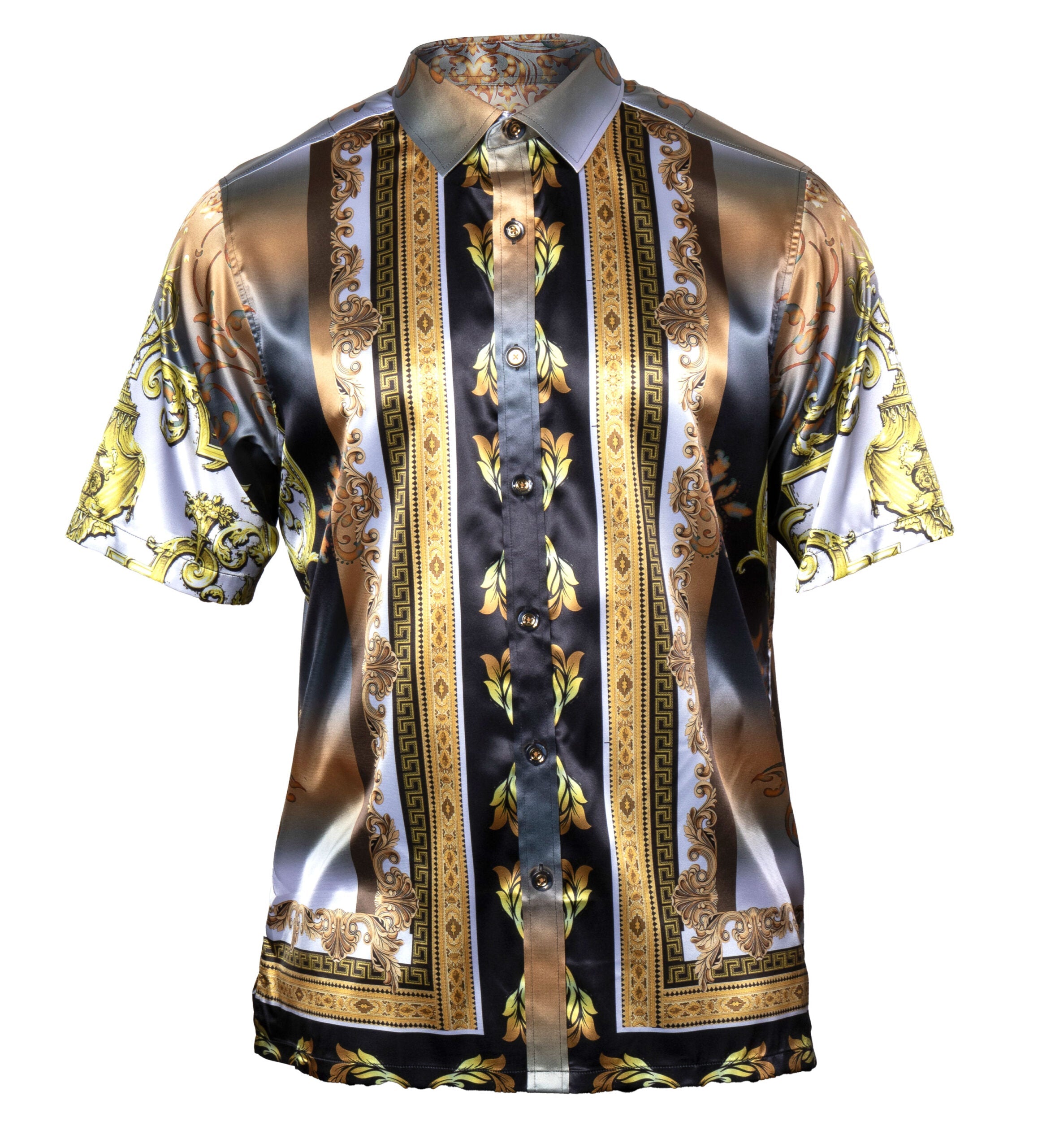 Prestige PR-626 Black Dress Shirt