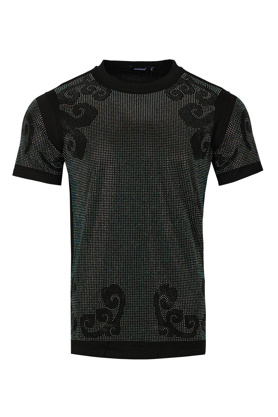 BARABAS RHOMBUS JEWEL SHIRT BLK/GLD - Dudes Boutique