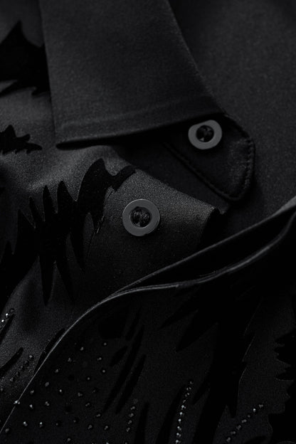 Tiger’s Wrath Embellished Polo BLACK