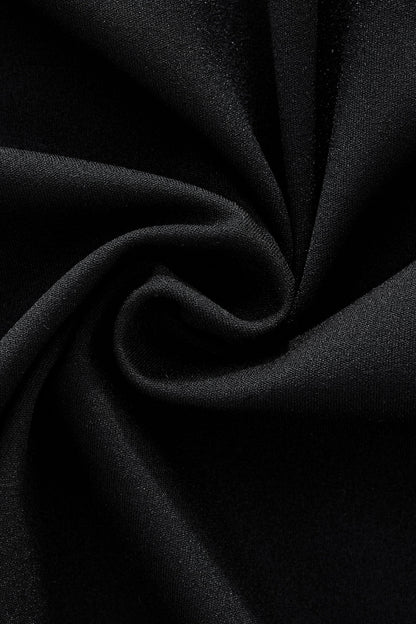Tiger’s Wrath Embellished Polo BLACK