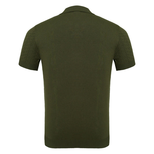 Elevare Knit Polo ARMY GREEN