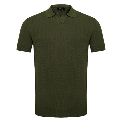 Elevare Knit Polo ARMY GREEN