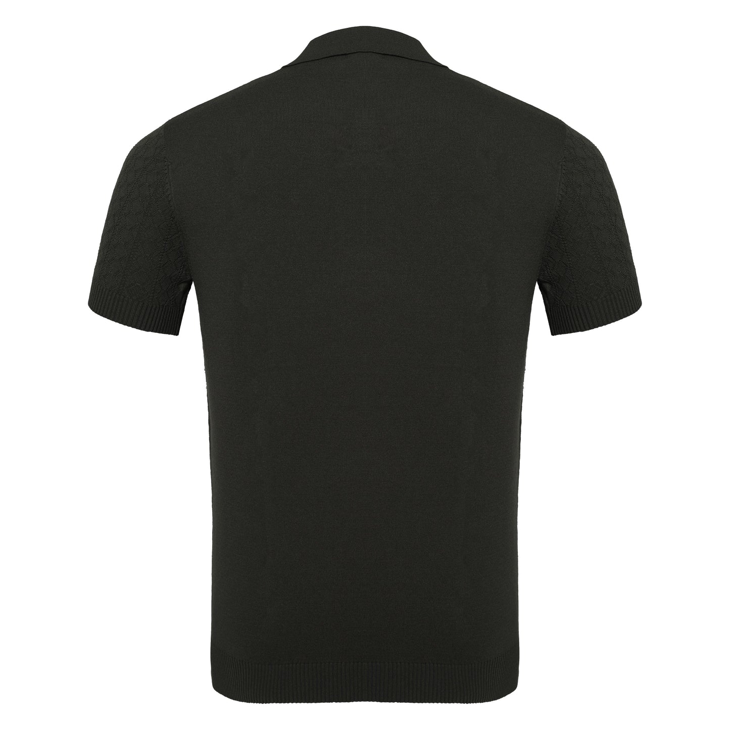 Elevare Knit Polo BLACK