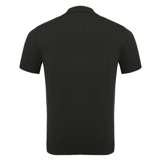 Elevare Knit Polo BLACK