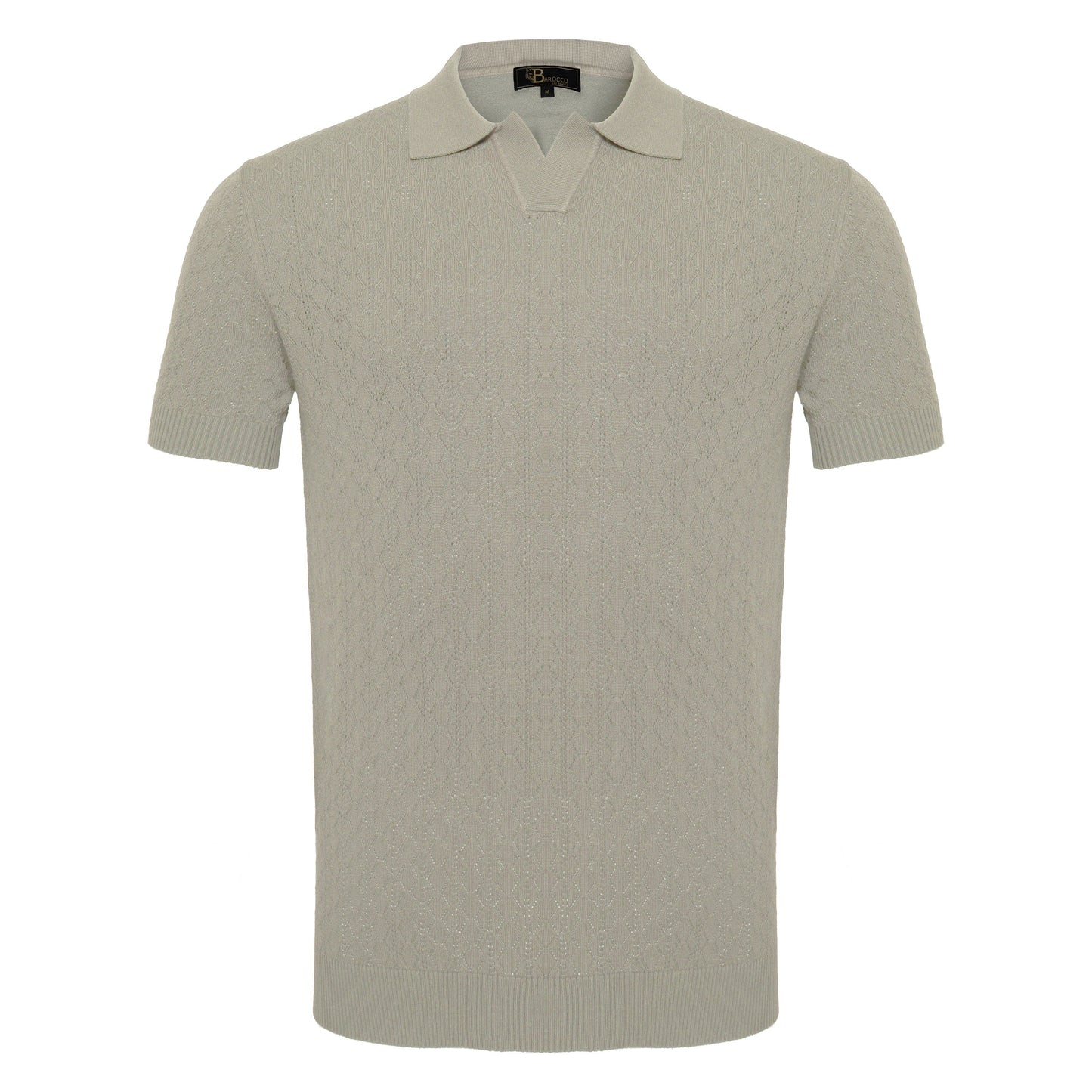 Elevare Knit Polo WHITE