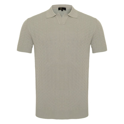 Elevare Knit Polo WHITE