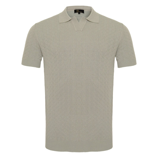 Elevare Knit Polo WHITE