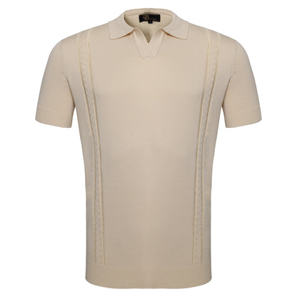 LuxeKnit Polo IVORY
