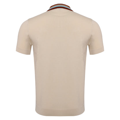 Regent Luxe Knit Polo IVORY