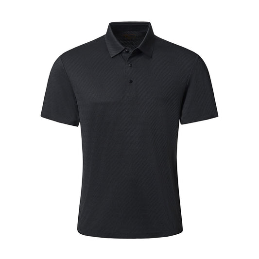 Phantom Seamless Polo BLACK