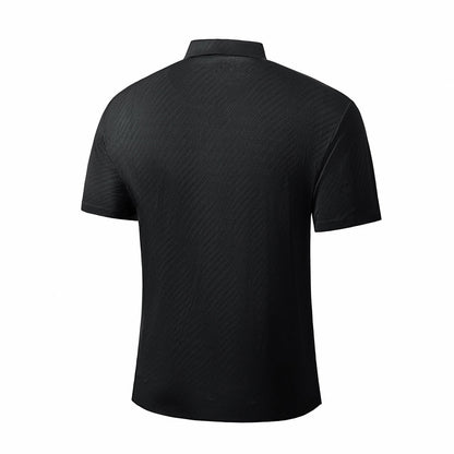 Phantom Seamless Polo BLACK