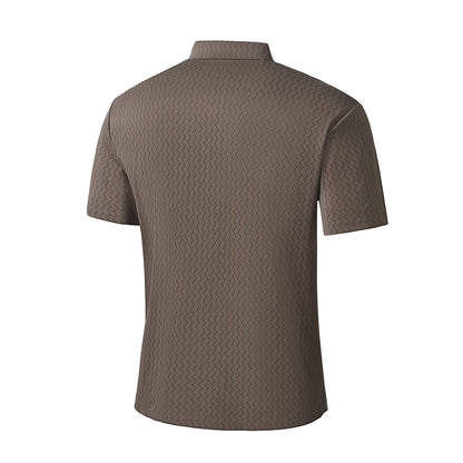 Waveform Tech Men's Polo Brown
