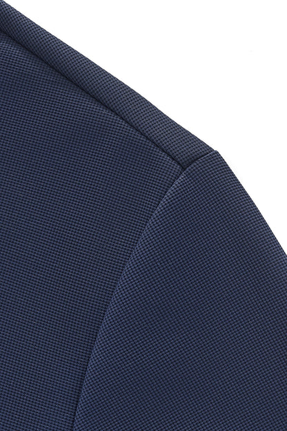 Stride Contrast Collar Polo NAVY
